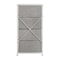 Flash Furniture White/Gray 4 Drawer Storage Dresser Organizer WX-5L203-X-WH-GR-GG - alternate 7